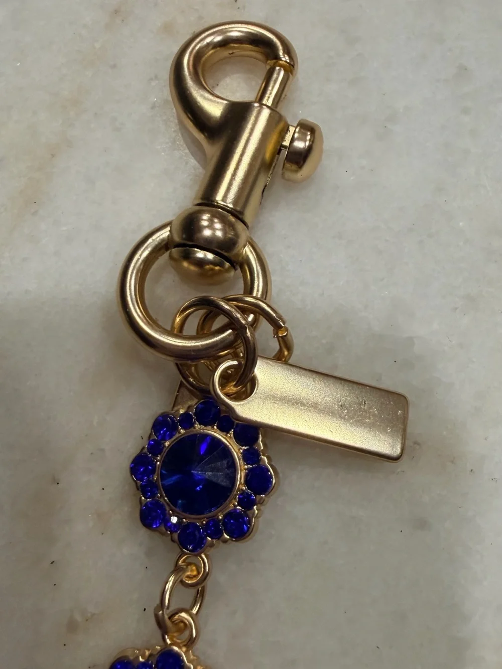 Designer inspired bag Charm /strap extender
